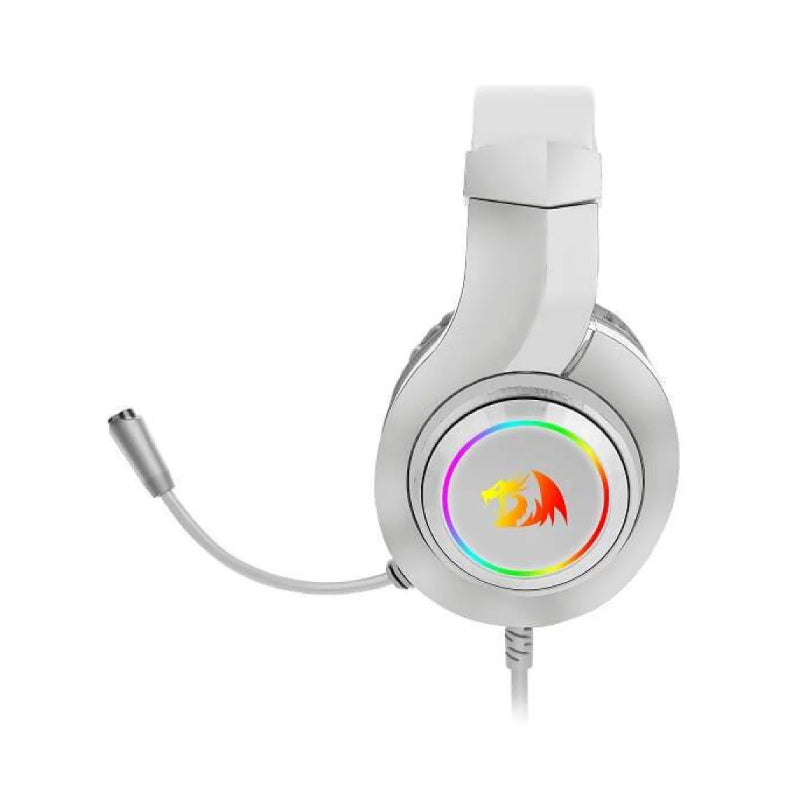 Redragon H260 HYLAS Wired Headphone - USB + 3.5mm / White