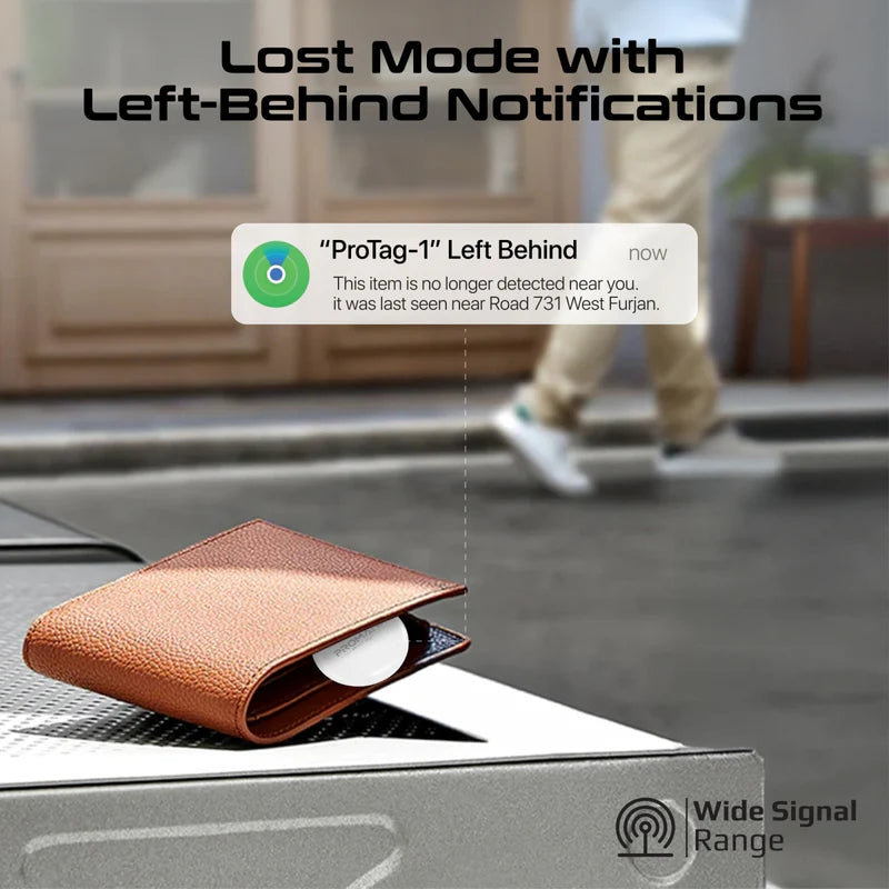 PROMATE Ultra-compact Smart Precision Tracking Wireless Tag for Apple Find My App