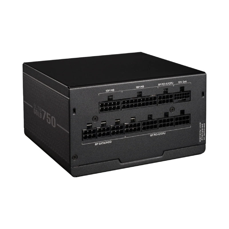 COOLER MASTER Elite Gold 750W 80 PLUS Gold Modular ATX 3.1 Power Supply - Black