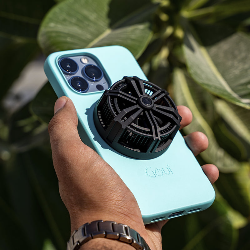 GOUI Magnetic Charger & Wireless Cooler - 15W / USB-C / Black