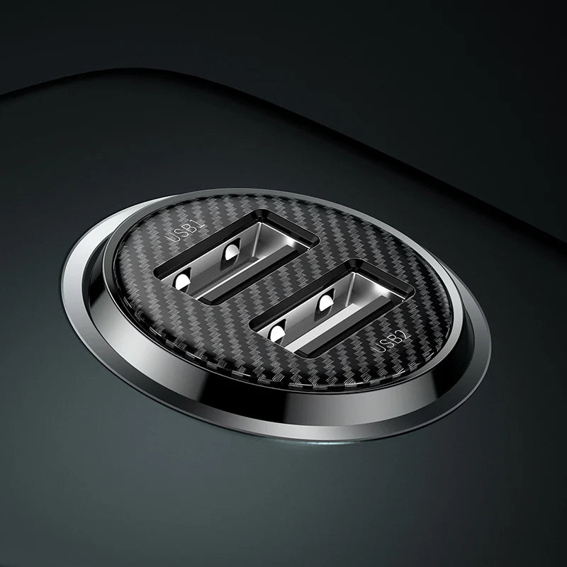 Baseus Grain Pro Car Charger - USB-A / Black