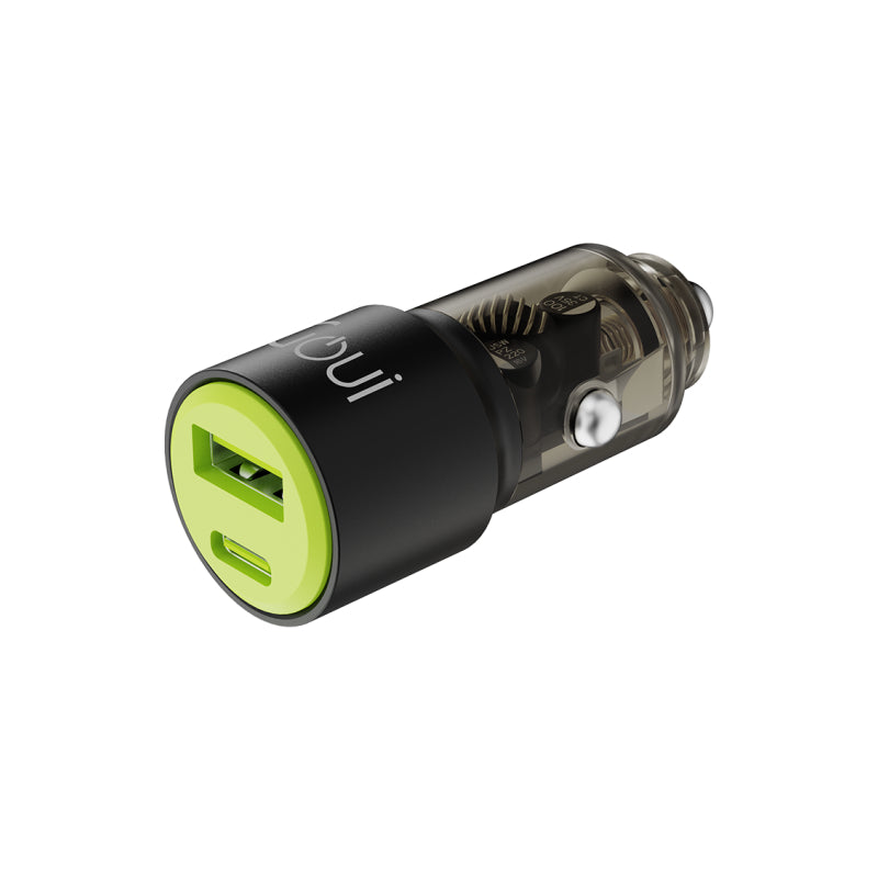 GOUI Gear 65W Car Charger - 65W / USB-A/USB-C / Transparent