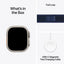 Apple Watch Ultra 2 (2024) - LTPO OLED / 64GB / 49mm / Small/Medium / Bluetooth / Wi-Fi / Cellular / Titanium Blue