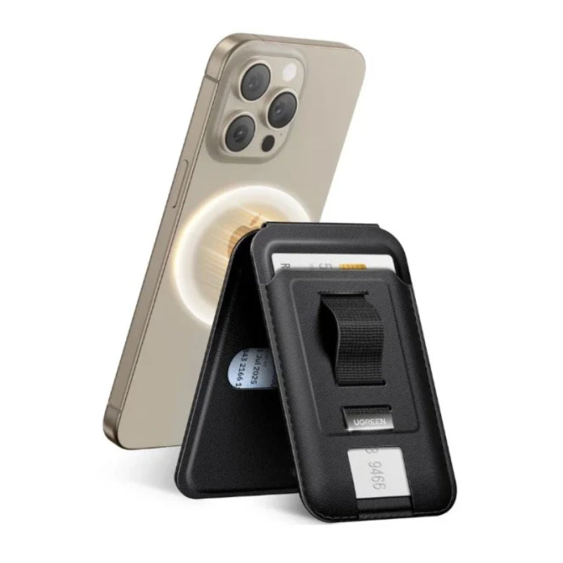 UGREEN Magnetic Wallet with Stand - Black