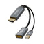 Mowsil HDMI to DisplayPort Adapter - 4K / Silver