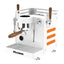 LePresso Commercial Bellissimo Triple Boiler 15 Bar Coffee Machine with Dual Italian Pump - White