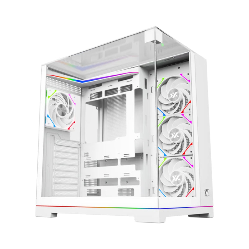 XYZ TESSERACT A-RGB ATX Case - White