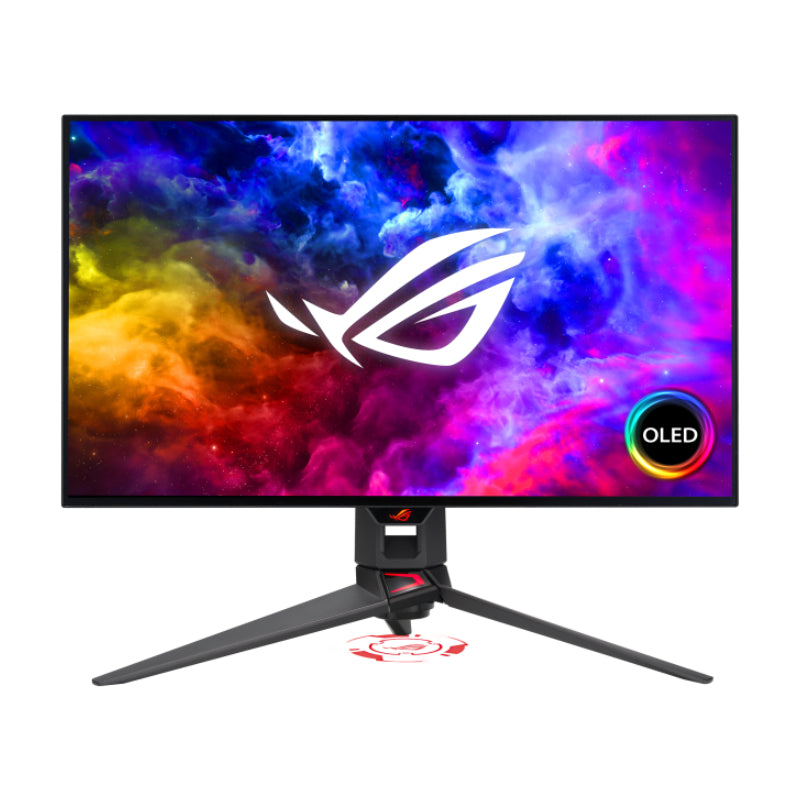 ASUS PG27AQDM ROG Swift Gaming Monitor - 26.5" OLED / 0.03ms / 240Hz / HDMI 2.0 / DP 1.4 / USB 3.2 Gen 1 Type-A / 3YW - Gaming Monitor