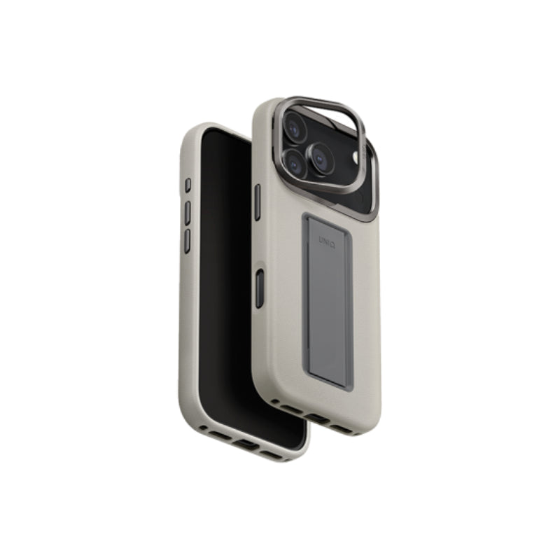 UNIQ Hybrid Heldro Pro Magclick Charging Case For Apple iPhone 17 Pro - Clay