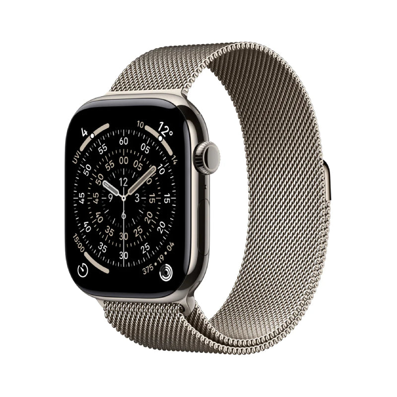 Apple Watch Series 11 - LTPO OLED / 64GB / 46mm / Bluetooth / Wi-Fi + Cellular / Small/Medium / Natural Titanium Case