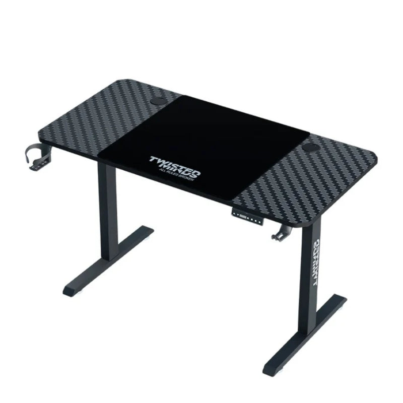 Twisted Minds Paradox Adjustable Gaming Desk - Black