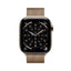 Apple Watch Series 11 - LTPO OLED / 64GB / 46mm / Bluetooth / Wi-Fi + Cellular / Small/Medium / Gold Titanium Case with