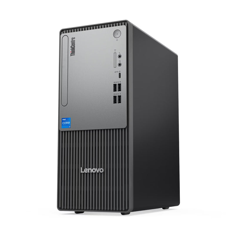 Lenovo ThinkCentre neo 50t Gen 5 - i5-14400 / 8GB / 512GB (NVMe M.2 SSD) / Win 11 Pro / 1YW / Black - Desktop