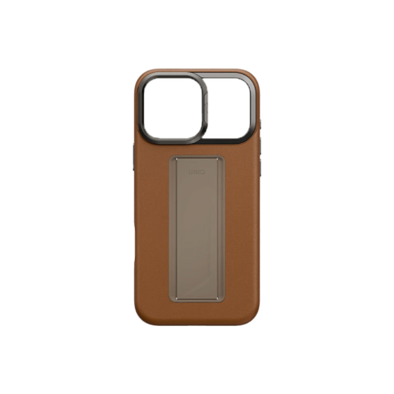 UNIQ Hybrid Heldro Pro Magclick Charging Case For Apple iPhone 17 Pro - Caramel