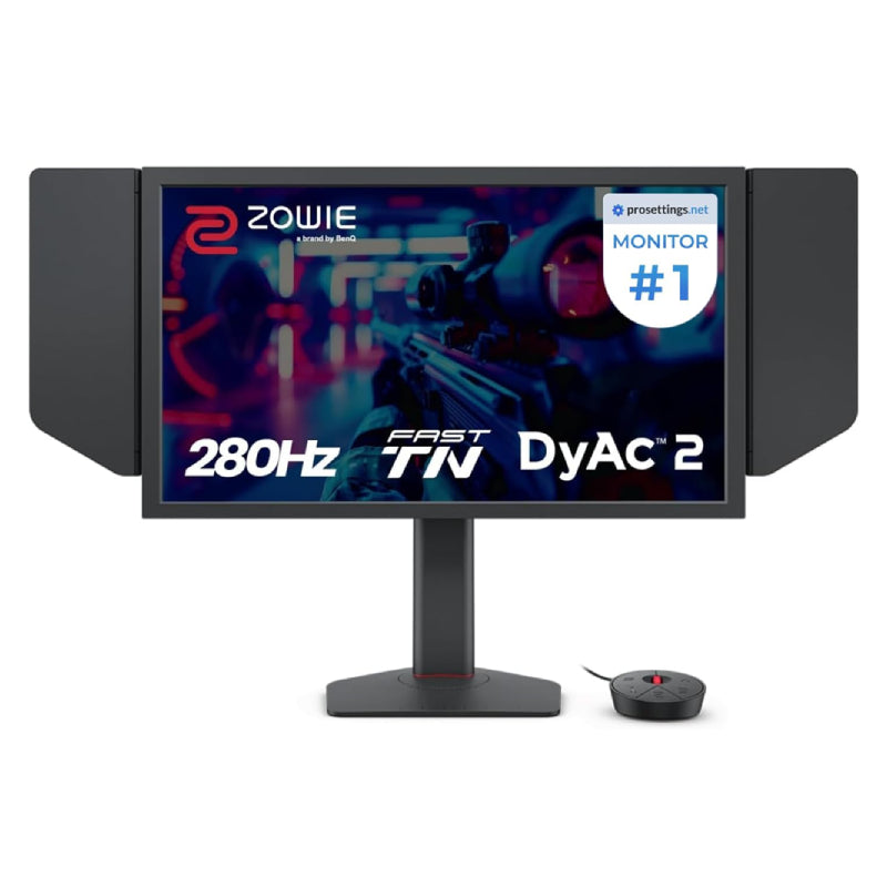 BenQ 24″ Zowie XL2546X+ Monitor - 24" FHD / 280Hz / HDMI 2.0 / DisplayPort 1.2 - Monitor