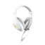 Redragon H260 HYLAS Wired Headphone - USB + 3.5mm / White