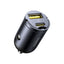 Baseus Tiny Star Mini Car Charger - 30W / Black