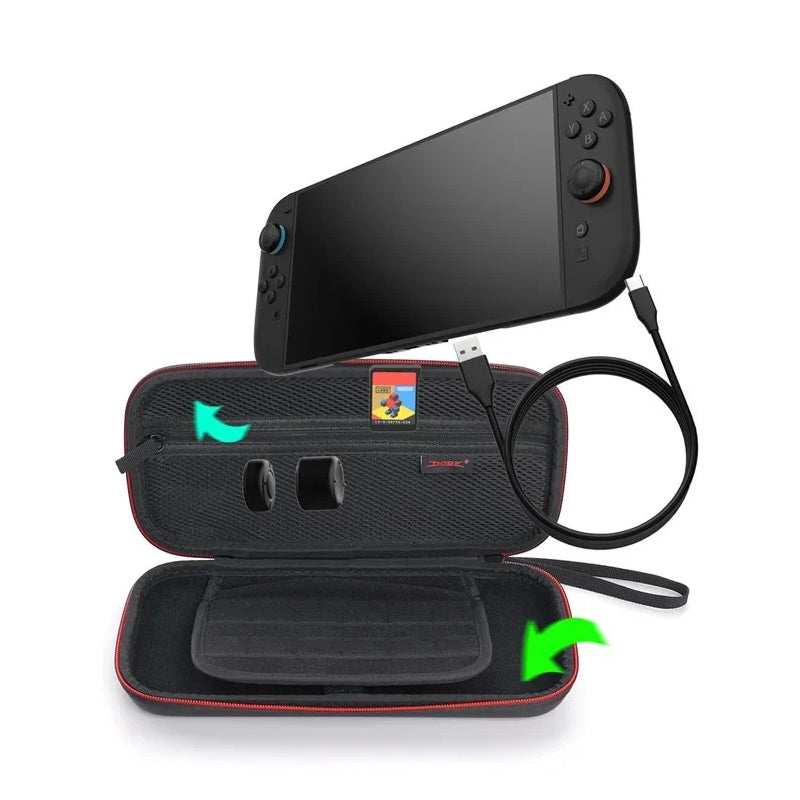 DOBE TNS-3173 Organizer Storage Case For Nintendo Switch 2 - Black