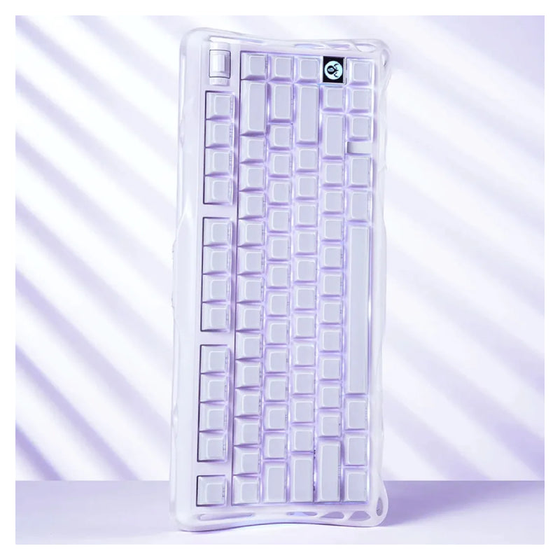 GravaStar Mercury K1 75% Wireless Mechanical Gaming Keyboard Special Edition - Lavender Purple