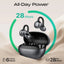 PROMATE AirClip-Pro Open Ear TWS Earbuds - Bluetooth / 500mAh / Black