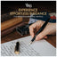 Wordsworth & Black Luxury Fountain Pen Set - (Medium Nib / Black)