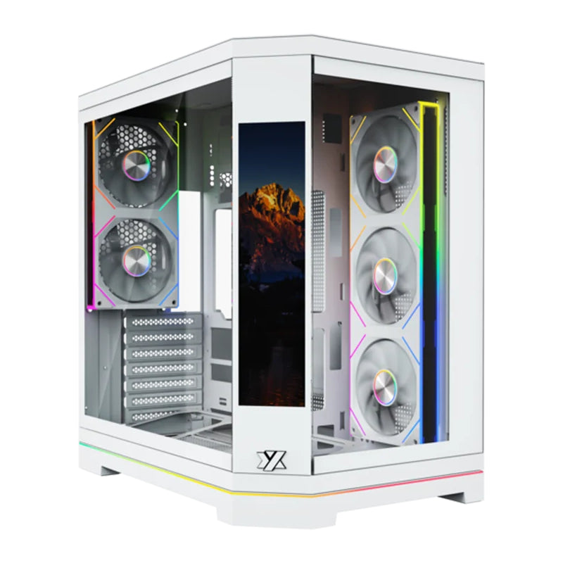 XYZ NEUTRON X PRO LCD ATX Case - White