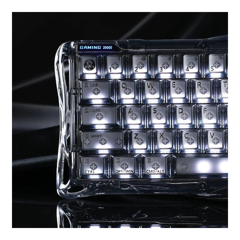 GravaStar Mercury V60 60% Hall Effect Magnetic Switch Gaming Keyboard - Onyx Crystal