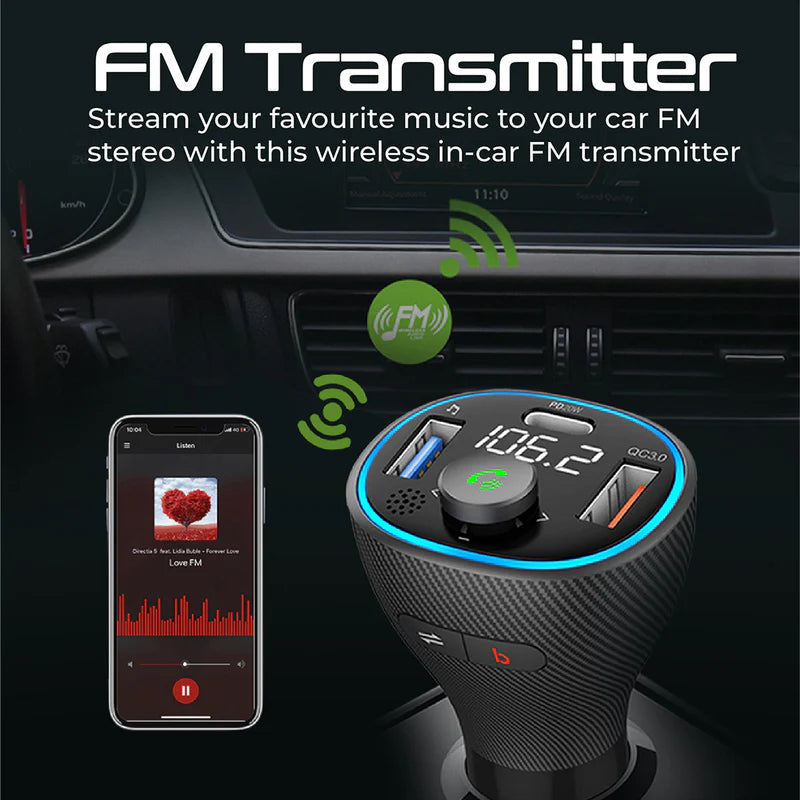 PROMATE Universal Wireless Hands-free Kit with FM Transmitter