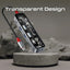 PROMATE 7-in-1 Transparent USB-C Hub - USB-C / HDMI / USB 3.0