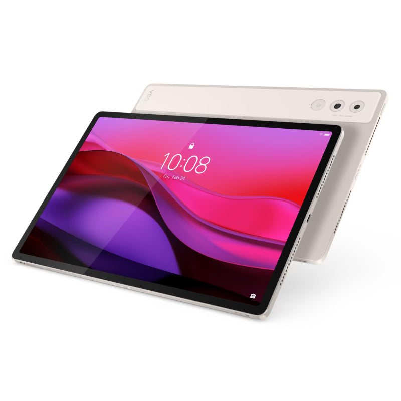 Lenovo Yoga Tab Plus - 12.7" 3K (2944x1840) IPS Touch / Snapdragon 8 Gen 3 / 16GB / 256GB / Qualcomm Adreno 750 GPU / Wi-Fi / Bluetooth / Lenovo Tab Pen Pro / Seashell / 1YW