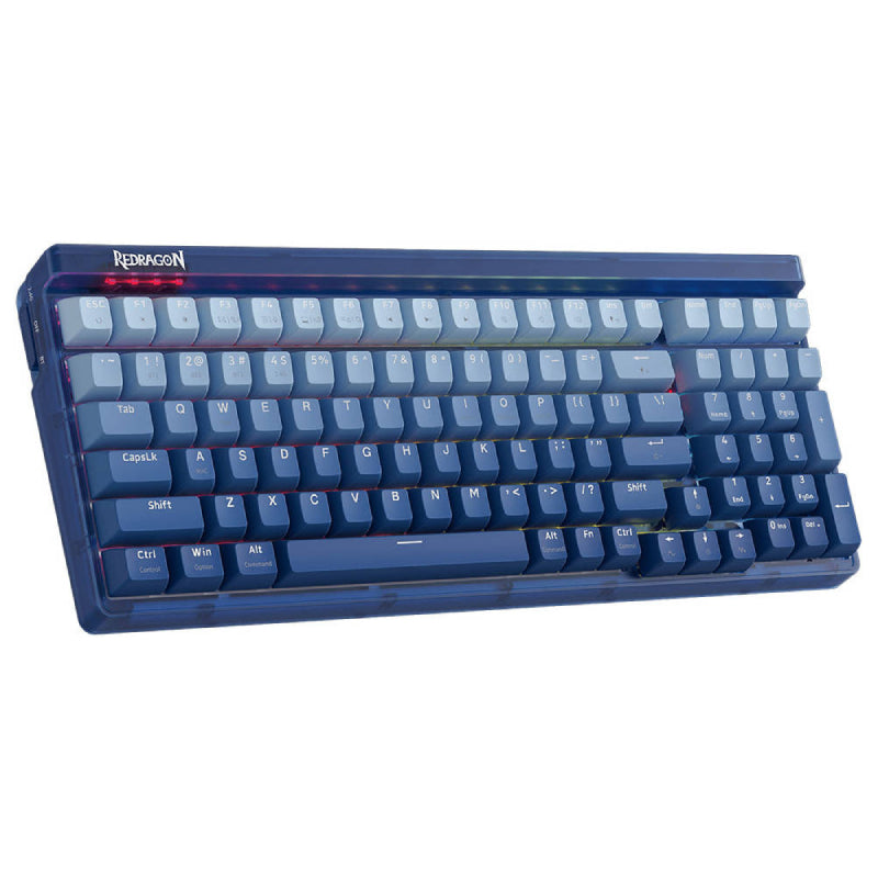 Redragon Garen K656WB-RGB-PRO 90% Mechanical Keyboard - Bluetooth / Wired / 3000mAh / Purple