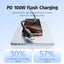 Baseus Foamed Silicone Fast Charging Cable - 2 Meters / 100W / Black