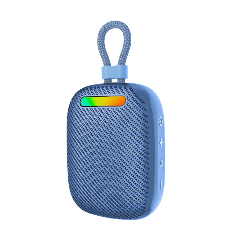 PROMATE CrystalSound 7W High-Definition Wireless Speaker - 1800mAh / Bluetooth 5.4 / Blue