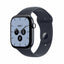 Apple Watch Series 12 - LTPO OLED / 64GB / 42mm / Bluetooth / Wi-Fi + Cellular / Medium/Large / Night Blue Ceramic Case with Navy Blue Sport Band