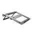 PROMATE Aluminum Laptop Stand with USB-C Hub - Silver