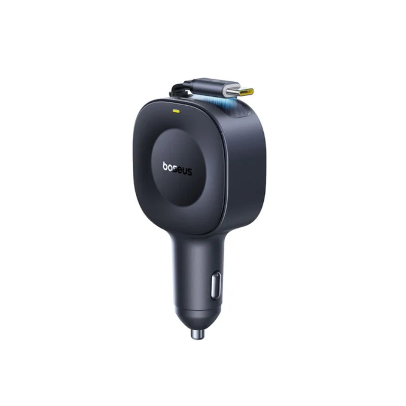Baseus PrimeTrip VR2 Car Charger with Retractable Cable - USB-C / 60W