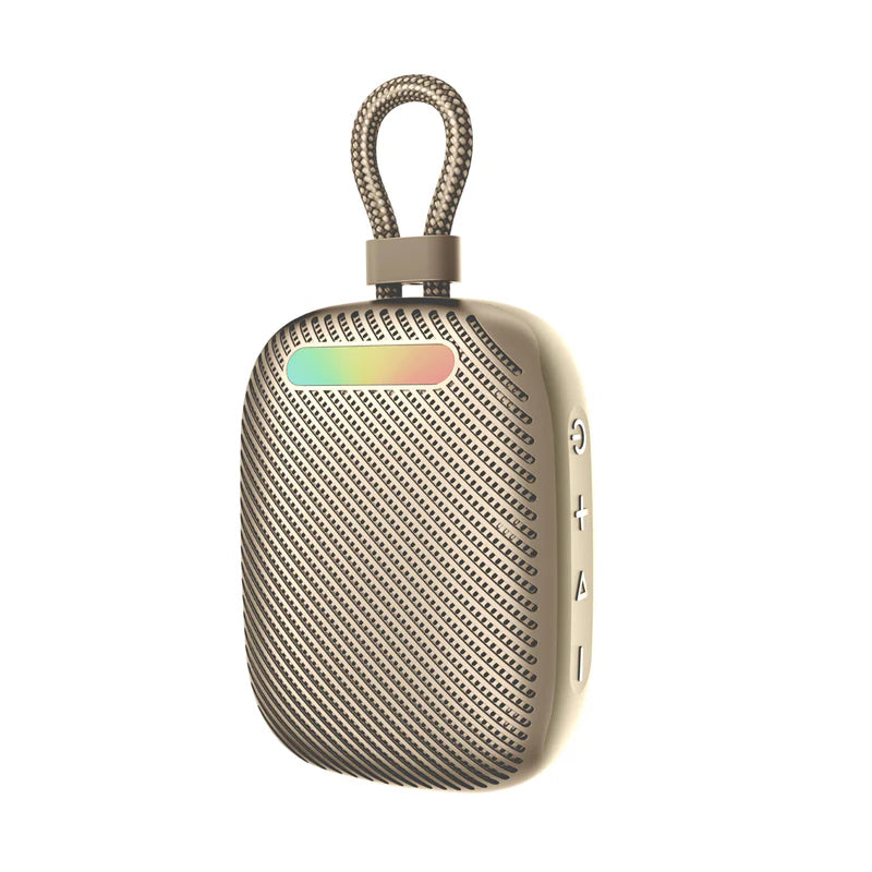 PROMATE CrystalSound 7W High-Definition Wireless Speaker - 1800mAh / Bluetooth 5.4 / Bronze Titanium