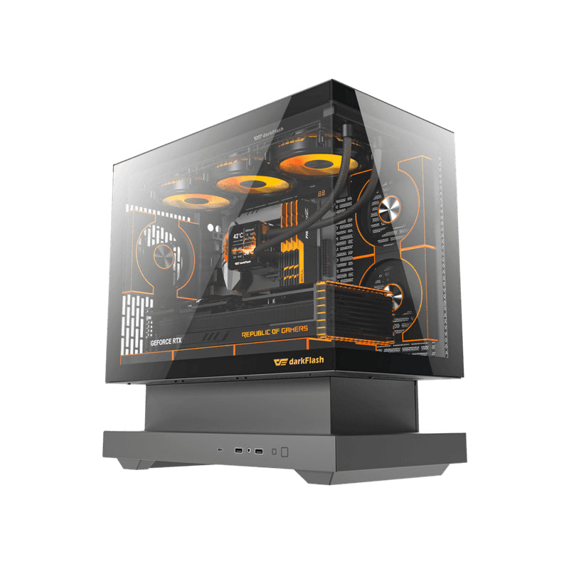 كمبيوتر ألعاب جي برو، معالج إنتل كور i7-14700F / لوحة أم B760 M / ذاكرة وصول عشوائي 16 جيجابايت DDR4 / محرك أقراص صلبة NVMe M.2 بسعة 1 تيرابايت / بطاقة رسومات إنفيديا جي فورس RTX 5060 سعة 8 جيجابايت / ويندوز 11 برو / مزود طاقة 750 واط