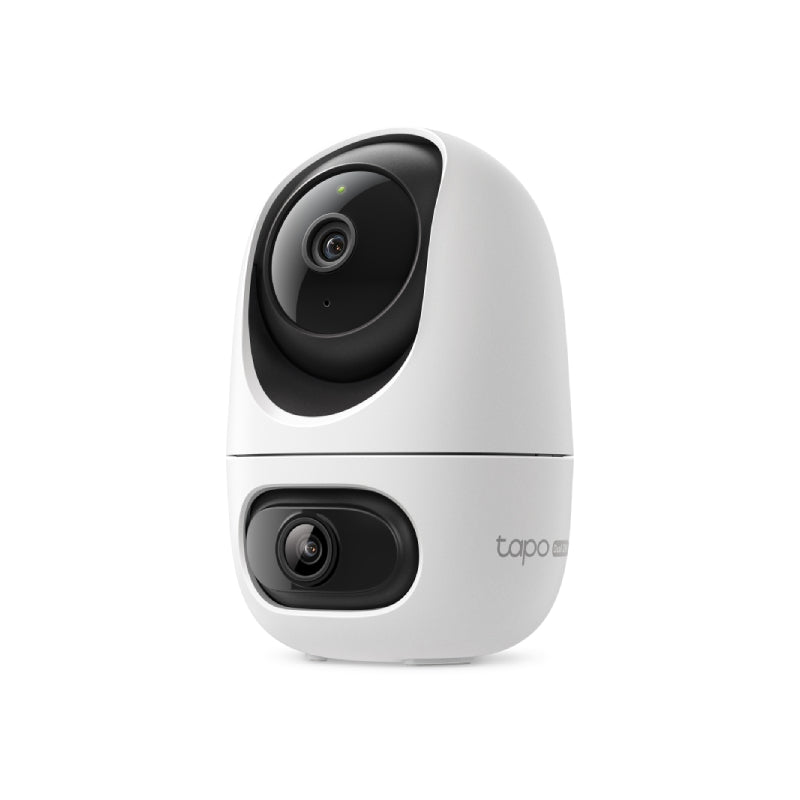 TP-Link (Tapo C245D) Dual Lens Pan/Tilt Security Camera - 2K 3MP Dual Lens / Up to 15 fps / Two-Way Audio / AI Detection / Night Vision