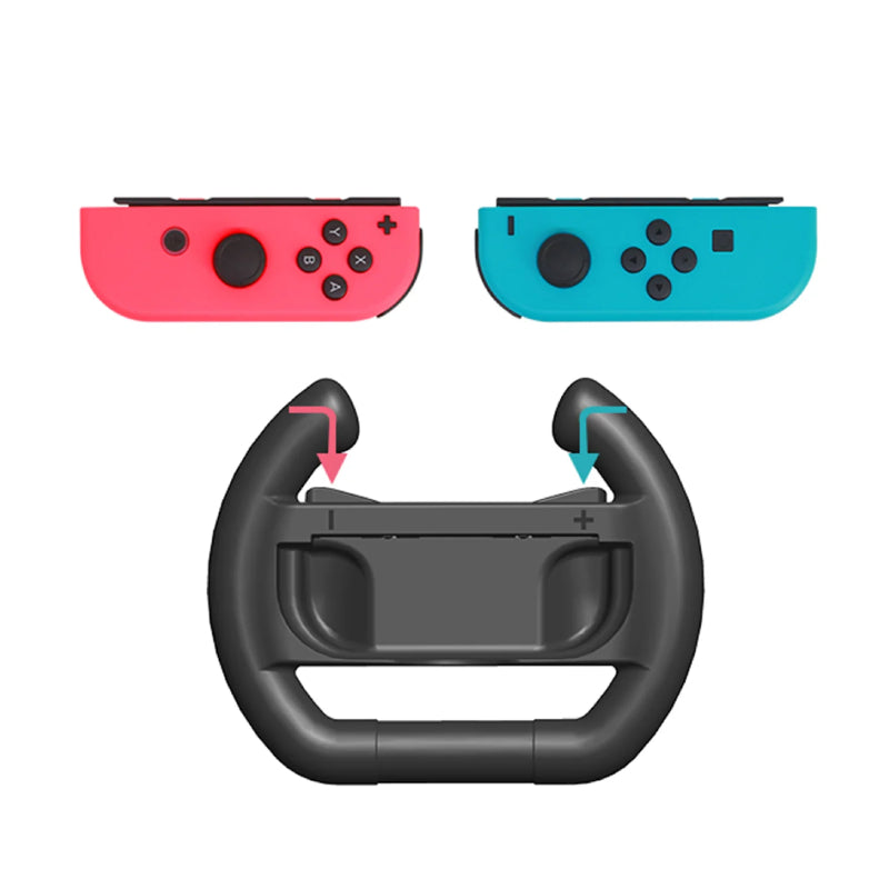 DOBE TNS-3195 Nintendo Switch 2 Controller Steering Wheel - Black