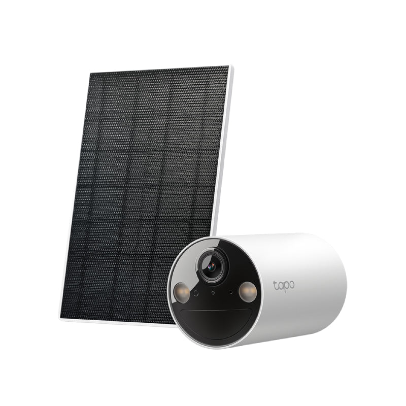 TP-Link TAPO C410 KIT Solar-Powered Security Camera Kit - 2K 3MP / Up to 15 fps / Two-Way / AI Detection / Night Vision