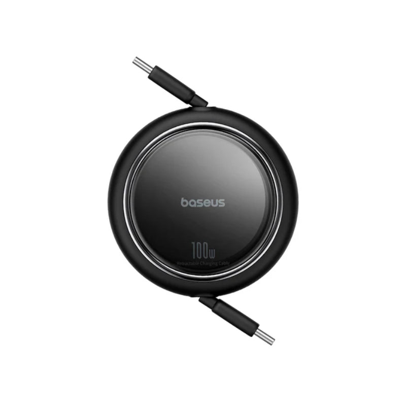 Baseus Free2Pull Retractable USB-C Cable - 100W / Black