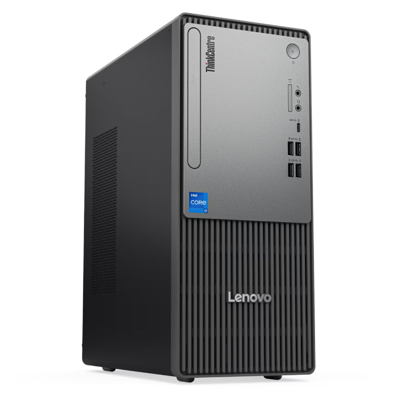 Lenovo ThinkCentre neo 50t Gen 5 - i5-14400 / 8GB / 512GB (NVMe M.2 SSD) / Win 11 Pro / 1YW / Black - Desktop
