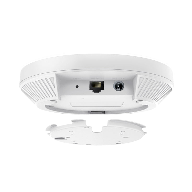 TP-Link (EAP653 UR) AX3000 Ceiling Mount WiFi 6 Access Point - 5 GHz(Up to 2402 Mbps) / 1× Gigabit PoE+ Port