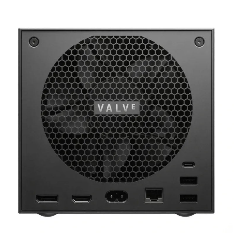 Valve Steam Machine Pre-built Gaming PC - Semi-custom AMD Zen 4 6-Core / 16GB / 512GB SSD / HDMI 2.0/DisplayPort 1.4/USB/Ethernet / Black