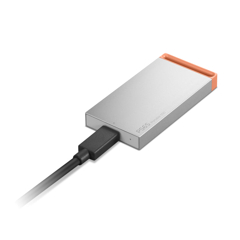 Lenovo PS6S Portable SSD - 1TB / up to 550 MB/S / USB-C / Cool Grey