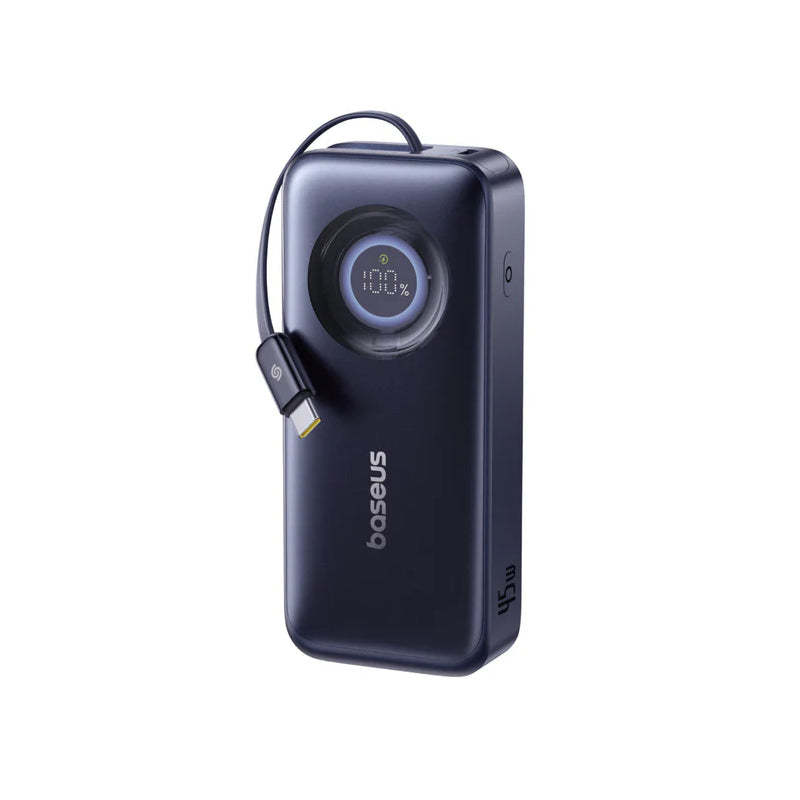 Baseus EnerCore CR11 Power Bank with Retractable Cable - 10000mAh / 45W