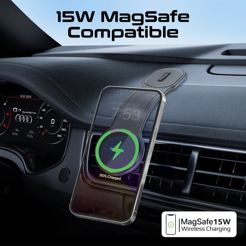 PROMATE MagSafe Flexible Smartphone Charging Mount - 15W