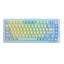 SADES Skyblade 82 82 Key Compact layout 75% with immersive RGB & Multi-Function Knob Wireless mechanical Gaming keyboard - Blue