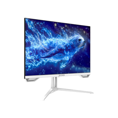 شاشة ألعاب ساديس SL-Sealion-27 PLUS SA-F05F27W - مقاس 27 بوصة بدقة FHD / 1 مللي ثانية / 180 هرتز / HDMI 2.1 / ديسبلاي بورت 1.4 / أبيض